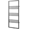 Towelrads Boxford Anthracite Designer Towel Rail 1200x500mm - 120865