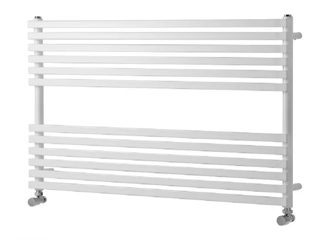 Towelrads Oxfordshire Chrome 600mm X 1000mm Horizontal Towel Rail - 120973 1 Towelrads Oxfordshire Chrome 600mm X 1000mm Horizontal Towel Rail - 120973