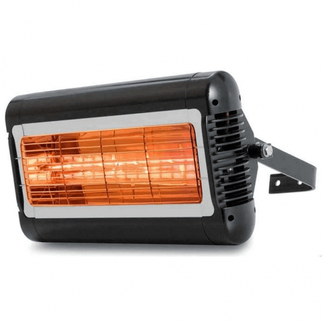 Tansun Sorrento IP Low Glare Black 2.0kW Outdoor Heater - SOR220IPB 1 Tansun Sorrento IP Low Glare Black 2.0kW Outdoor Heater - SOR220IPB