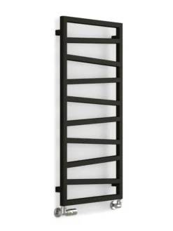 Terma Zig Zag Heated Towel Rail 1070x500mm Heban Black - WGZIG107050KIHESX
