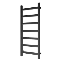 Radox Eros 875mm X 500mm Towel Rail Matt Black - RXER-0875500-BL