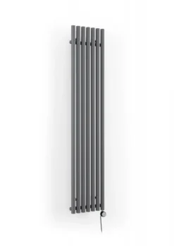 Terma Rolo Room E Electric Vertical 1800mm X 370mm Designer Radiator Modern Grey - WLROR180037SDGRESMOBP01 -Fireplace Emporium 97916bf1 caff 4cbf a8c7 8a77f6b961c4