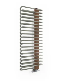Terma Michelle Heated Towel Rail 1200x500mm Nickel Gloss / Copper - WGMIC120050-KNPOYP01