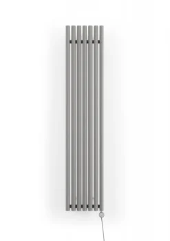 Terma Rolo Room E Electric Vertical 1800mm X 370mm Designer Radiator Salt N Pepper - WLROR180037SSPPESMOBP01