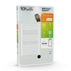 TCP Smart 500W Electric Towel Radiator White - SMAWHTOWRAIL500W05EW -Fireplace Emporium a0b785d7 314d 47a3 83af 7a49193c5266