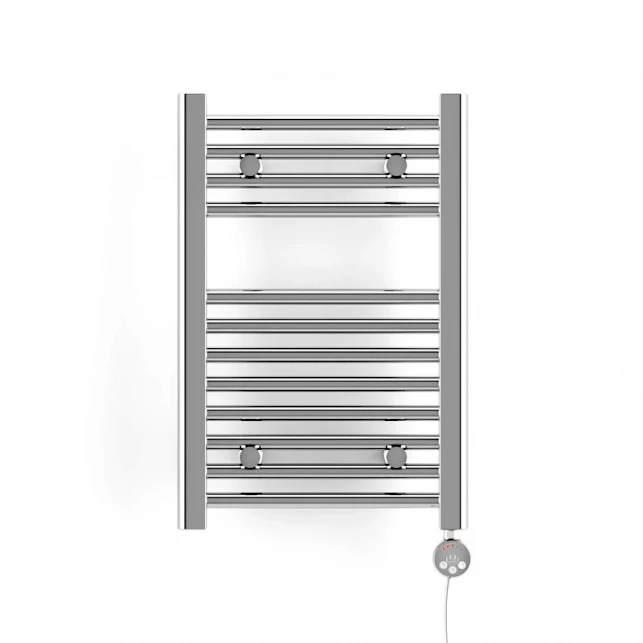 Terma Leo Electric Towel Rail With MOA Blue Element 600x400mm Chrome - WLLLE060040-MOB 2 Terma Leo Electric Towel Rail With MOA Blue Element 600x400mm Chrome - WLLLE060040-MOB - Image 2