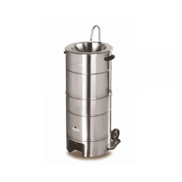 Burco Mobile Handwash With Infra-red Foot Sensor 10L Stainless Steel - HW0110 1 Burco Mobile Handwash With Infra-red Foot Sensor 10L Stainless Steel - HW0110