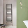 Towelrads Hamilton Straight Chrome Heated Towel Rail 1200x400mm - 180004