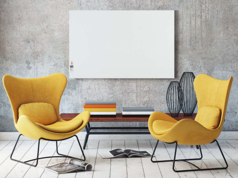 Trianco Aztec 1000w Powder Coated Infrared Panel Heater White - FG451000TPW 4 Trianco Aztec 1000w Powder Coated Infrared Panel Heater White - FG451000TPW - Image 4