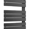 Lazzarini Pieve 780mm X 550mm Towel Rail Anthracite - 386299