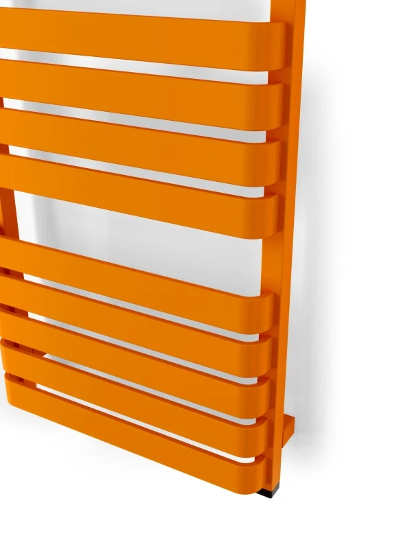 Terma Warp T One Electric Towel Rail 1695x500mm Matt Orange - WWWTN169050K2M3E8P 3 Terma Warp T One Electric Towel Rail 1695x500mm Matt Orange - WWWTN169050K2M3E8P - Image 3