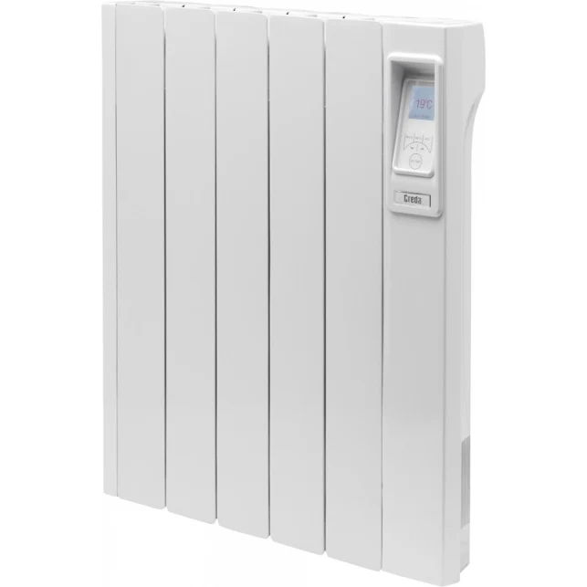 Creda CAR 2kW Aluminium Radiator With 7 Day Timer And Temperature Control - CAR200 1 Creda CAR 2kW Aluminium Radiator With 7 Day Timer And Temperature Control - CAR200
