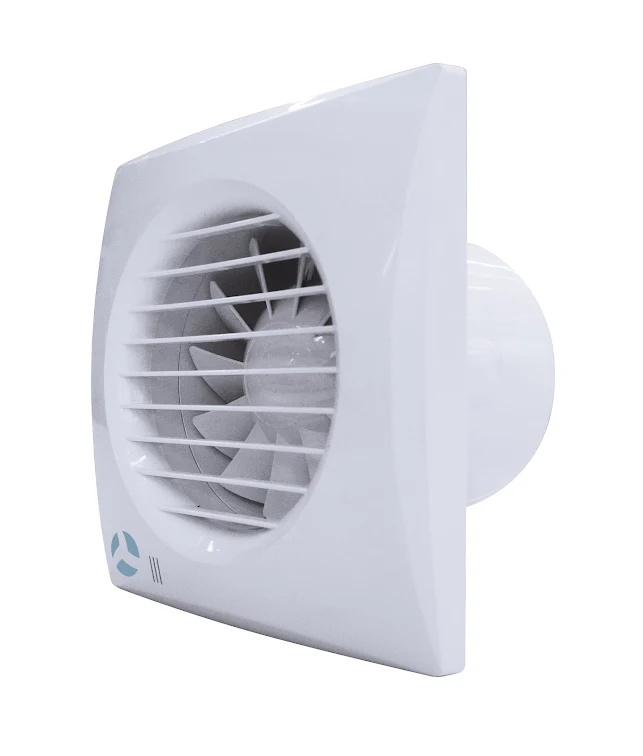 Airflow QuietAir QT100HT 100mm Quiet Humidity Extractor Fan With Timer - 90001050 2 Airflow QuietAir QT100HT 100mm Quiet Humidity Extractor Fan With Timer - 90001050 - Image 2