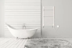 Discount Straight Dual Fuel White Towel Rail 1476mm X 420mm - 4M15DF 8 Discount Straight Dual Fuel White Towel Rail 1476mm X 420mm - 4M15DF -Fireplace Emporium aff6e6d2 a737 41d6 b233 4dd52e48c814 9