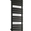 Terma Warp T Bold Heated Towel Rail 1110x500mm Matt Black - WGWTB111050-KS95SX