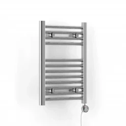 Terma Leo Electric Towel Rail With MOA Blue Element 600x400mm Chrome - WLLLE060040-MOB