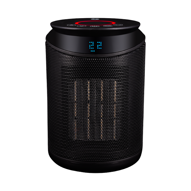 TCP Smart Portable Ceramic Fan Heater 2000W Black - HJAY1091 2 TCP Smart Portable Ceramic Fan Heater 2000W Black - HJAY1091 - Image 2