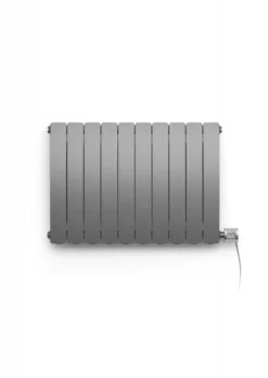 Terma Camber Electric Horizontal 575mm X 800mm Designer Radiator Graphite - WLCAM057080-SGRPE7TS1D