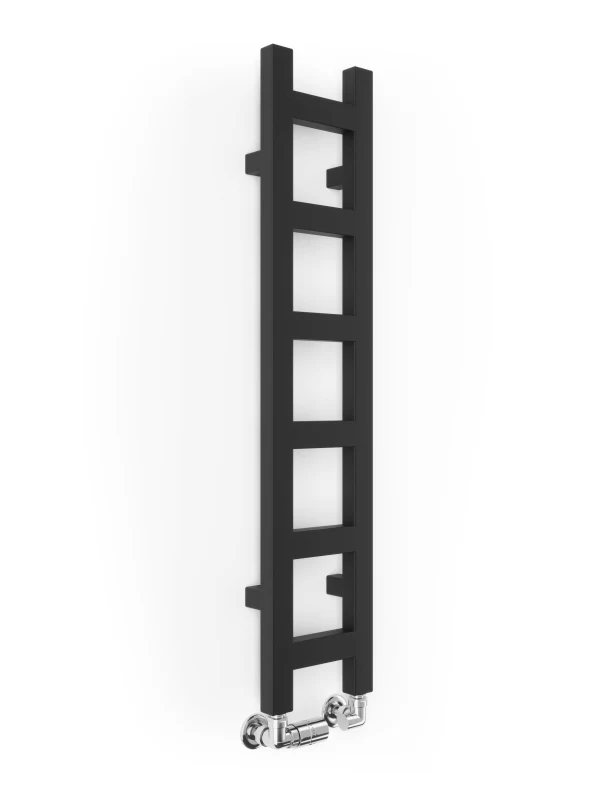 Terma Easy Heated Towel Rail 960x200mm Matt Black - WGEAS096020KS95SX 2 Terma Easy Heated Towel Rail 960x200mm Matt Black - WGEAS096020KS95SX - Image 2