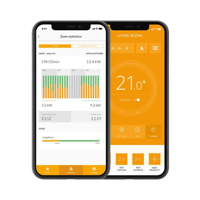 TCP Smart 750W Oil Filled Radiator - SMAWRA750WOIL585 5 TCP Smart 750W Oil Filled Radiator - SMAWRA750WOIL585 - Image 5