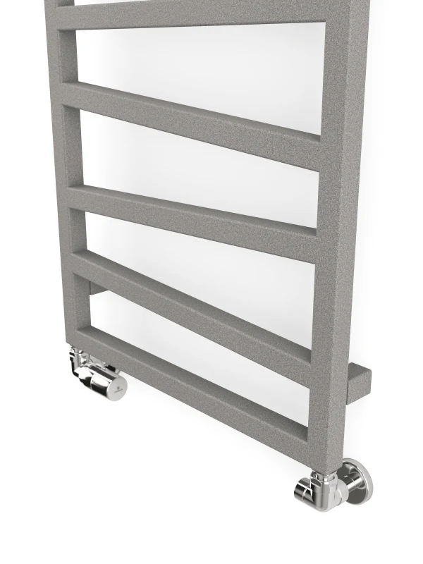 Terma Zig Zag Heated Towel Rail 835x500mm Salt N Pepper - WGZIG083050KSPPSX 4 Terma Zig Zag Heated Towel Rail 835x500mm Salt N Pepper - WGZIG083050KSPPSX - Image 4