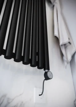 Terma Rolo Room E Electric Vertical 1800mm X 480mm Designer Radiator Heban Black - WLROR180048SIHEESMOBPX2 -Fireplace Emporium c61f9e75 06c9 47a5 b9fd d3cff709b125