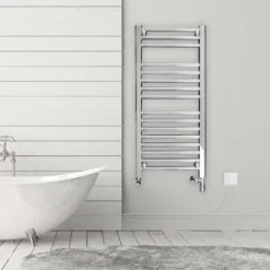 Discount Straight 1679mm X 500mm Dual Fuel Towel Rail Chrome - 5E15CDF