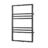 Towelrads Boxford Black Designer Towel Rail 800x500mm - 200031