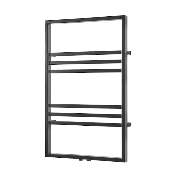 Towelrads Boxford Black Designer Towel Rail 800x500mm - 200031 1 Towelrads Boxford Black Designer Towel Rail 800x500mm - 200031