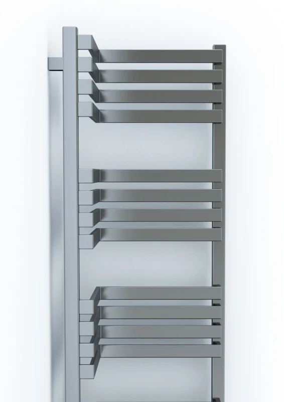 Terma InCorner Heated Towel Rail 1545x350mm Chrome Effect - WGQIN154035KCRESX 1 Terma InCorner Heated Towel Rail 1545x350mm Chrome Effect - WGQIN154035KCRESX