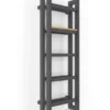Terma Stand Heated Towel Rail 1150x400mm Modern Grey - WGSCA115040KDGRSX