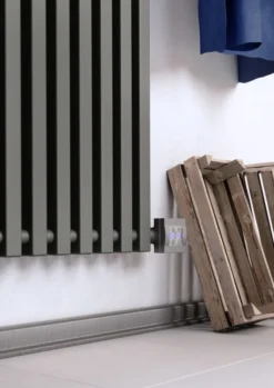 Terma Triga E Electric Horizontal 560mm X 1280mm Designer Radiator Metallic Stone - WLTRG056128-SMSTE7TS1D -Fireplace Emporium d8cf4625 1ed1 4967 a675 5bc3b411eaf6 1