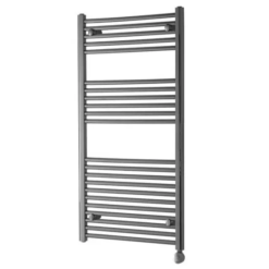 Towelrads Richmond Smart Thermostatic Anthracite Electric Towel Rail 1186x450mm - 136015
