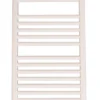 Discount Straight White Towel Rail 790mm X 310mm - 3M8