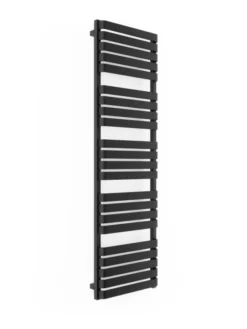 Terma Warp T One Electric Towel Rail 1695x500mm Matt Black - WWWTN169050KS95E8P -Fireplace Emporium db3e51d9 299a 47f3 8abb 42eb4d3c279c
