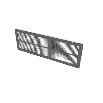 Smith's Powder Coated Steel Inlet / Outlet Grille To Suit UVC 120 - PSG120 1 Smith's Powder Coated Steel Inlet / Outlet Grille To Suit UVC 120 - PSG120
