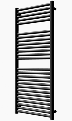 Radox Hercules Towel Rails Matt Black - RXHE-1200542-BL
