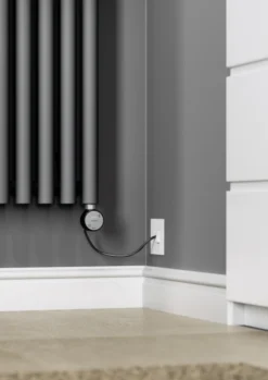 Terma Rolo Room E Electric Vertical 1800mm X 370mm Designer Radiator Modern Grey - WLROR180037SDGRESMOBP01 -Fireplace Emporium edacd14d 2707 4557 ba1b 30082ab7388d