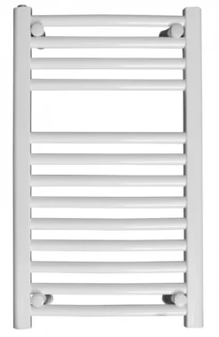 Discount Curved White Towel Rail 700mm X 420mm - 4MA7