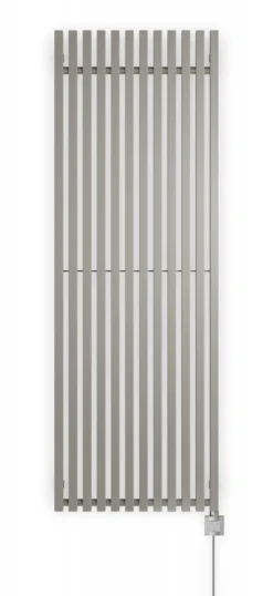 Terma Triga E Electric Vertical 1700mm X 580mm Designer Radiator Metallic Stone - WLTRG170058-SMSTE8STS1D