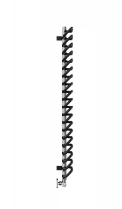 Terma Michelle Heated Towel Rail 1200x500mm Metallic Black / Chrome - WGMIC120050-KMBCYP03 -Fireplace Emporium f8d78553 2719 44a2 9366 ab34bdb530eb