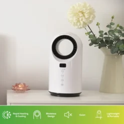 TCP Smart Portable Bladeless Fan Heater 1500W White - HJAY1089 15 TCP Smart Portable Bladeless Fan Heater 1500W White - HJAY1089 -Fireplace Emporium fc9a2815 a76f 42f9 9f0d 8900d2dc7fb9